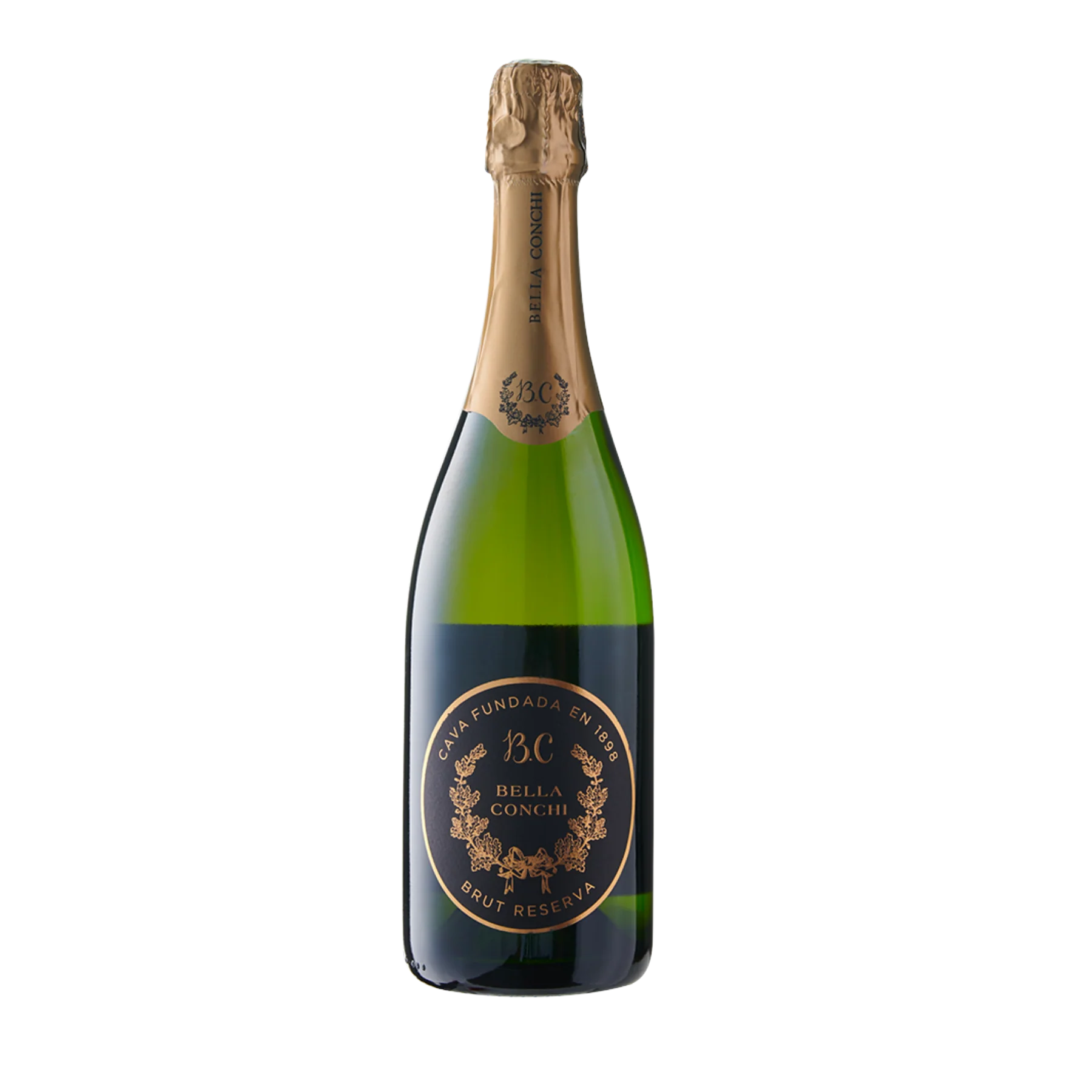 Вино, бяло, пенливо, bella conchi brut reserva; 75cl Алкохол:12% Вино, бяло, пенливо, bella conchi brut reserva; 75cl Алкохол:12%