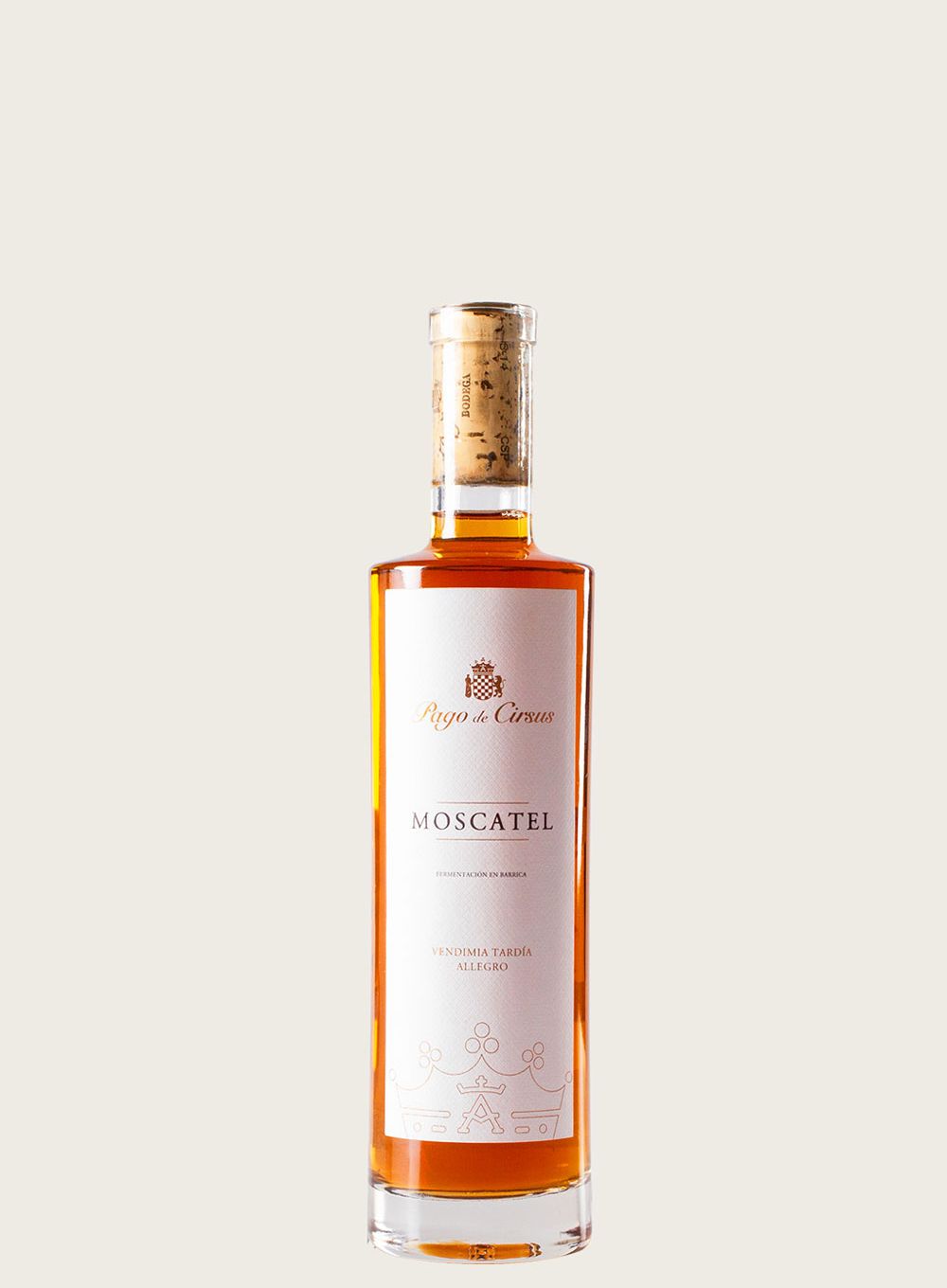 Вино, сладко, pago de cirsus moscatel; 37.5cl; Алкохол:14.5% Вино, сладко, pago de cirsus moscatel; 37.5cl; Алкохол:14.5%